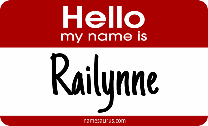 Hello my name is Railynne png download