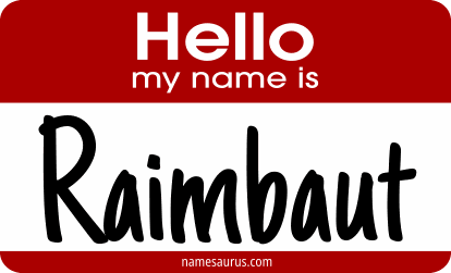 Hello my name is Raimbaut png download