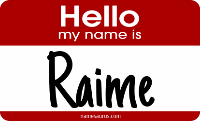 Hello my name is Raime png download