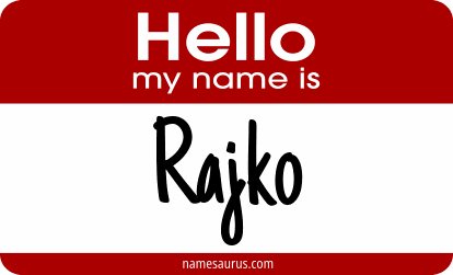 Hello my name is Rajko png download