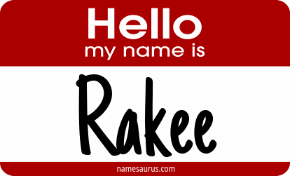 Hello my name is Rakee png download