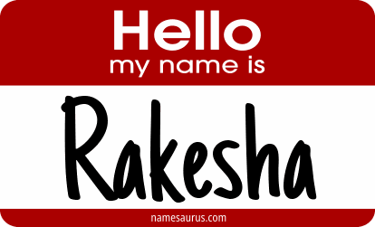 Hello my name is Rakesha png download
