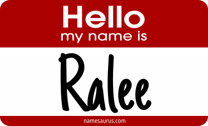 Hello my name is Ralee png download