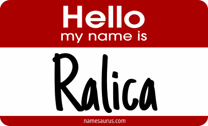 Hello my name is Ralica png download