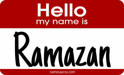 Hello my name is Ramazan png download