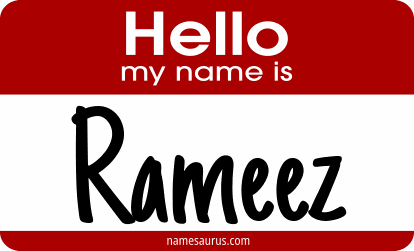 Hello my name is Rameez png download