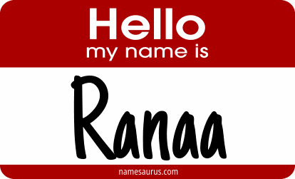 Hello my name is Ranaa png download