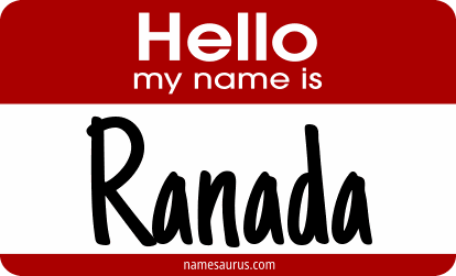 Hello my name is Ranada png download