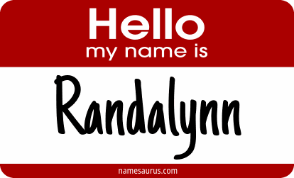 Hello my name is Randalynn png download