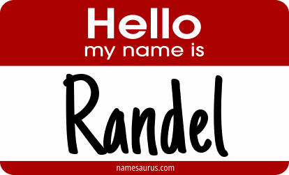 Hello my name is Randel png download