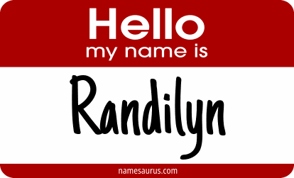 Hello my name is Randilyn png download