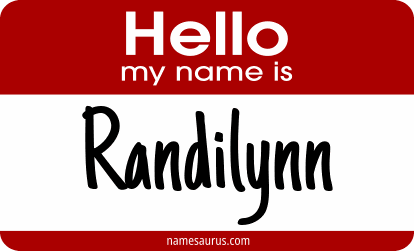 Hello my name is Randilynn png download