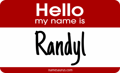 Hello my name is Randyl png download
