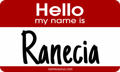 Hello my name is Ranecia png download