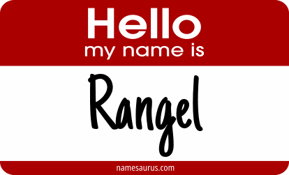 Hello my name is Rangel png download