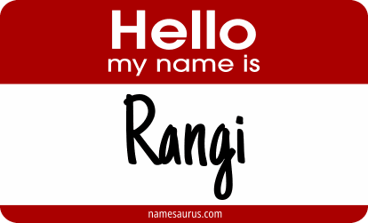 Hello my name is Rangi png download