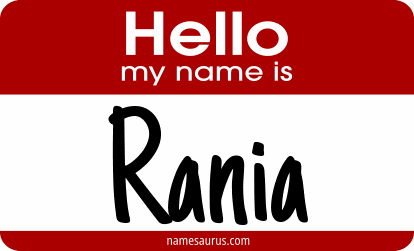 Hello my name is Rania png download