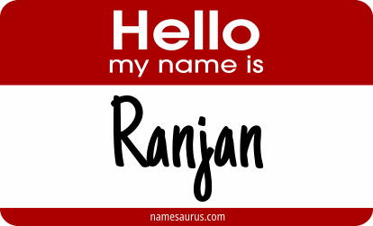 Hello my name is Ranjan png download