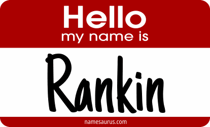 Hello my name is Rankin png download