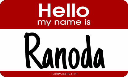 Hello my name is Ranoda png download