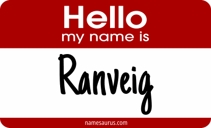 Hello my name is Ranveig png download