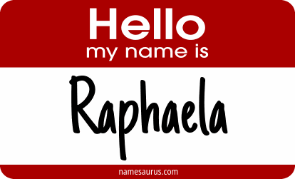 Hello my name is Raphaela png download