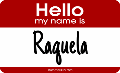 Hello my name is Raquela png download