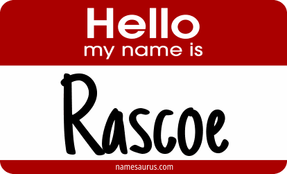 Hello my name is Rascoe png download