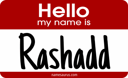 Hello my name is Rashadd png download