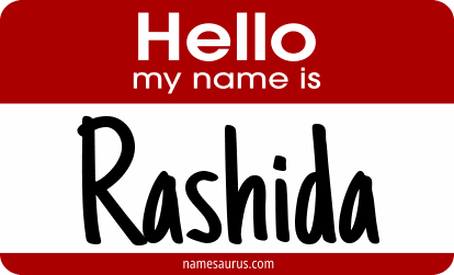 Hello my name is Rashida png download