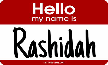 Hello my name is Rashidah png download