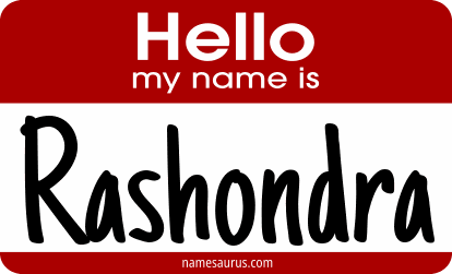 Hello my name is Rashondra png download