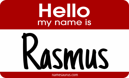Hello my name is Rasmus png download