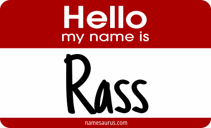 Hello my name is Rass png download