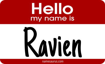 Hello my name is Ravien png download
