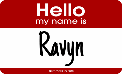 Hello my name is Ravyn png download