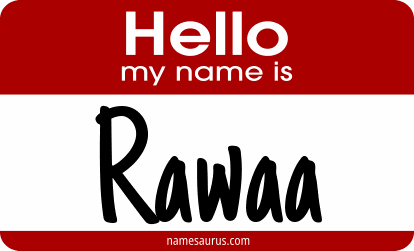 Hello my name is Rawaa png download