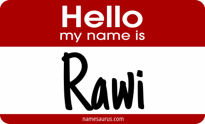Hello my name is Rawi png download
