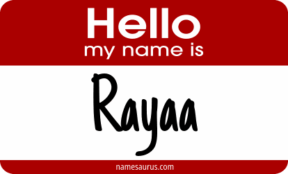 Hello my name is Rayaa png download