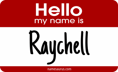 Hello my name is Raychell png download