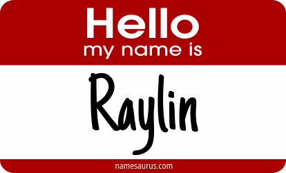 Hello my name is Raylin png download