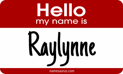 Hello my name is Raylynne png download