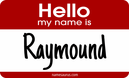 Hello my name is Raymound png download