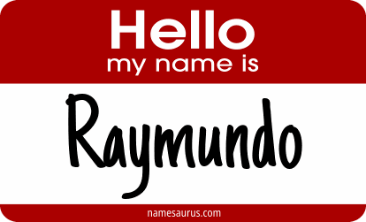 Hello my name is Raymundo png download