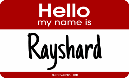Hello my name is Rayshard png download