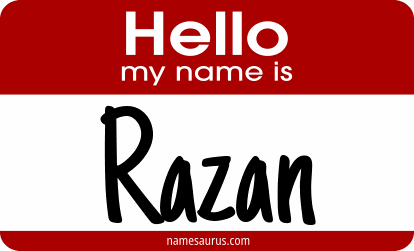 Hello my name is Razan png download