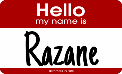 Hello my name is Razane png download