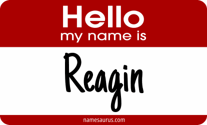 Hello my name is Reagin png download