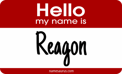 Hello my name is Reagon png download