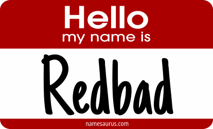 Hello my name is Redbad png download